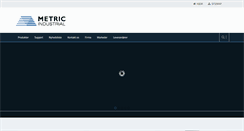 Desktop Screenshot of metric.dk