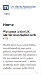 Mobile Screenshot of metric.org.uk
